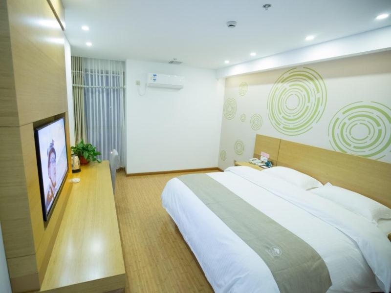 Greentree Inn Hefei Feixi County South Jinzhai Road Jinyun International Business Hotel Sanshigang Dış mekan fotoğraf