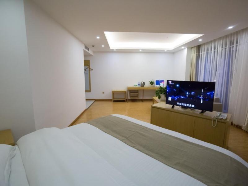 Greentree Inn Hefei Feixi County South Jinzhai Road Jinyun International Business Hotel Sanshigang Dış mekan fotoğraf
