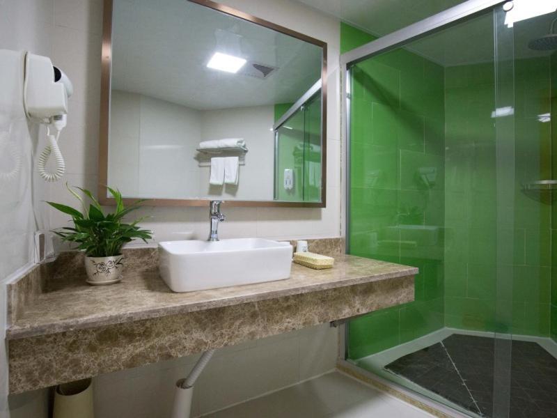 Greentree Inn Hefei Feixi County South Jinzhai Road Jinyun International Business Hotel Sanshigang Dış mekan fotoğraf