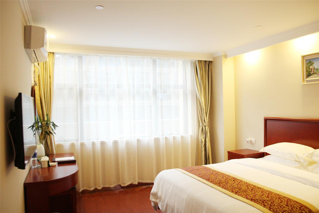 Greentree Inn Hefei Feixi County South Jinzhai Road Jinyun International Business Hotel Sanshigang Dış mekan fotoğraf