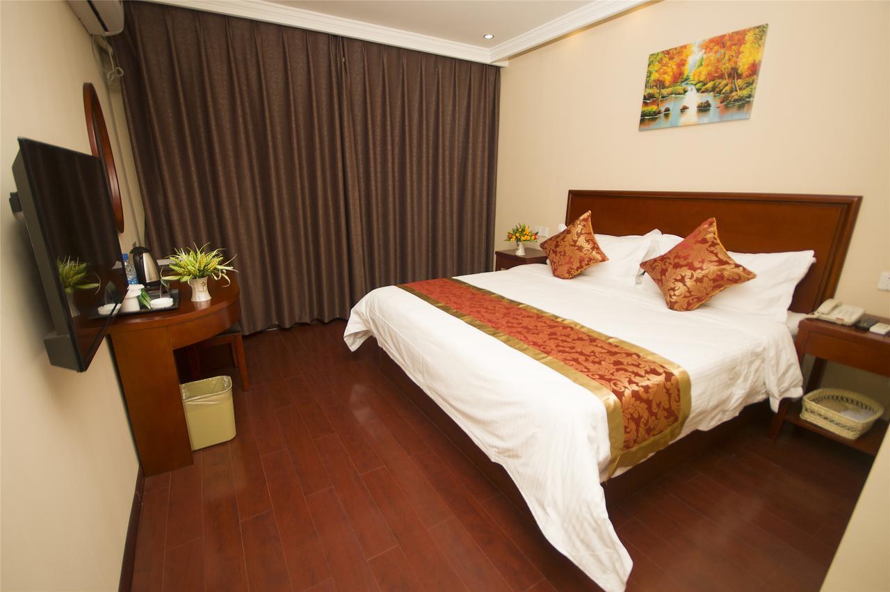 Greentree Inn Hefei Feixi County South Jinzhai Road Jinyun International Business Hotel Sanshigang Dış mekan fotoğraf