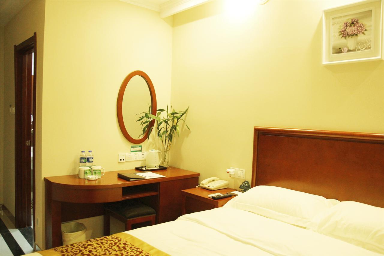 Greentree Inn Hefei Feixi County South Jinzhai Road Jinyun International Business Hotel Sanshigang Dış mekan fotoğraf