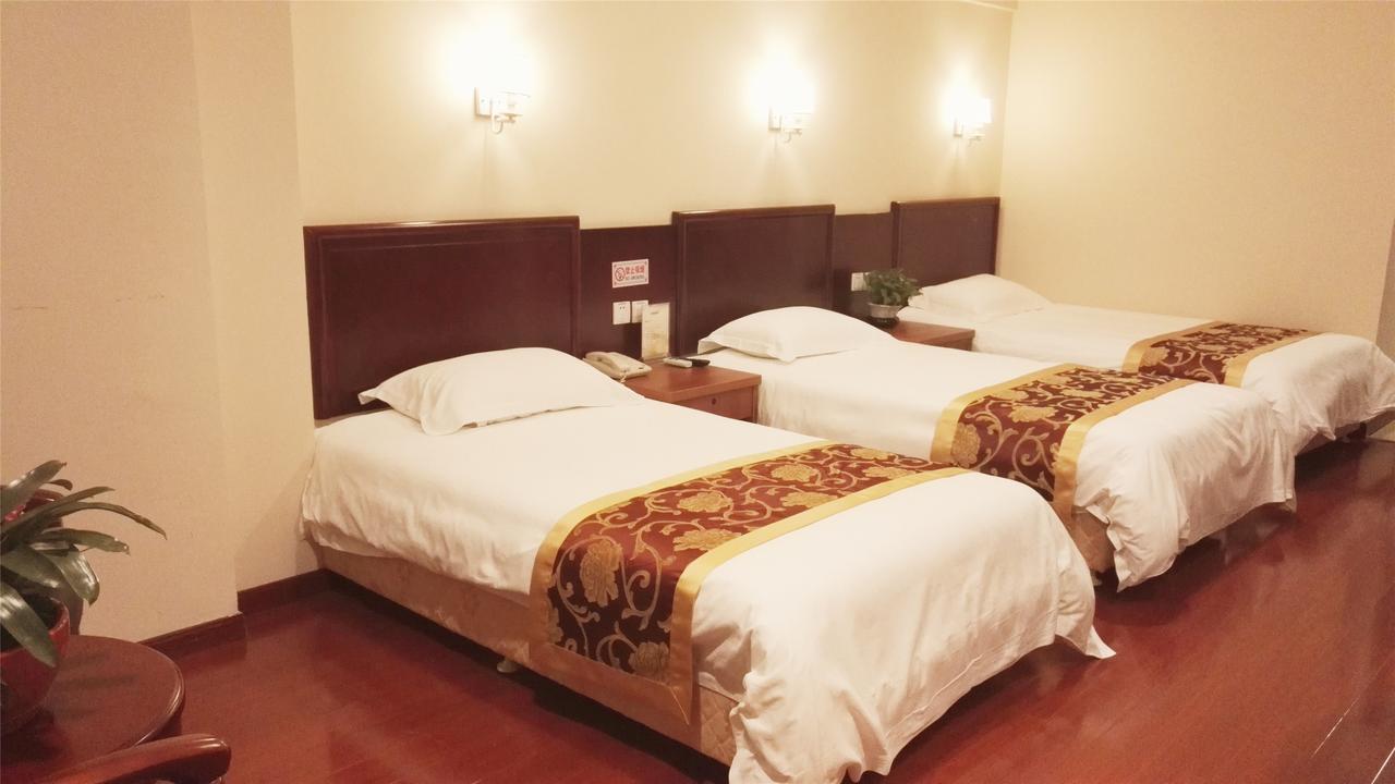 Greentree Inn Hefei Feixi County South Jinzhai Road Jinyun International Business Hotel Sanshigang Dış mekan fotoğraf